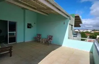 Cobertura com 1 dormitório à venda, 95 m² por r$ 400.000,00 - stella maris - salvador/ba