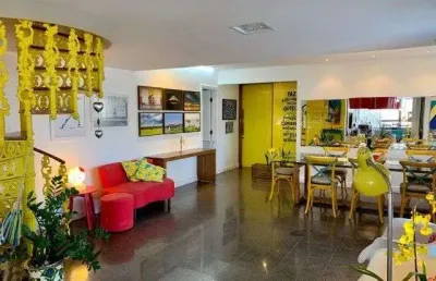 Cobertura com 4 dormitórios à venda, 463 m² por r$ 2.300.000,00 - caminho das árvores - salvador/ba