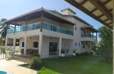Casa com 5 dormitórios à venda, 500 m² por r$ 1.350.000,00 - barra do jacuípe - camaçari/ba