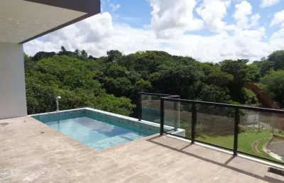 Casa com 4 dormitórios à venda, 280 m² por r$ 1.400.000,00 - alphaville (abrantes)  - camaçari/ba