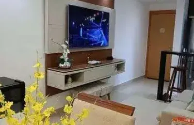 Apartamento com 2 dormitórios à venda, 49 m² por r$ 355.000,00 - lauro de freitas - lauro de freitas/ba