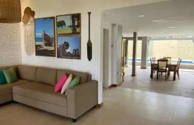 Casa com 7 dormitórios à venda, 1200 m²- jauá (abrantes) - camaçari/ba