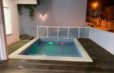 Casa com 4 dormitórios à venda, 360 m² por r$ 680.000,00 - loteamento jardim metropole - lauro de freitas/ba