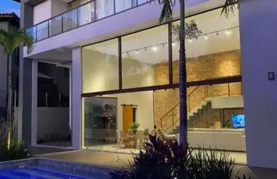 Casa com 5 dormitórios à venda, 380 m² por r$ 3.400.000,00 - praia do forte - mata de são joão/ba