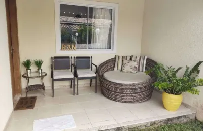 Casa com 3 dormitórios para alugar, 190 m² por r$ 4.449,00/mês - jardim portão - lauro de freitas/ba