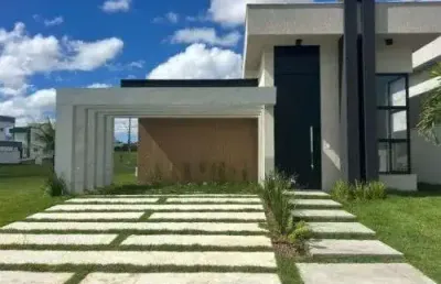 Casa com 3 dormitórios à venda, 150 m² por r$ 815.000,00 - terras alphaville camaçari  - camaçari/ba