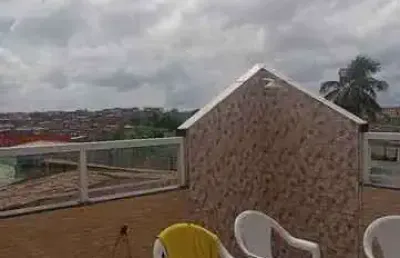 Apartamento triplex com 4 dormitórios à venda, 300 m² por r$ 420.000,00 - mussurunga ii - salvador/ba