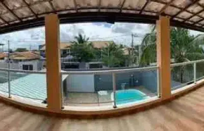Casa com 5 dormitórios à venda, 345 m² por r$ 720.000,00 - loteamento canto de jaua - camaçari/ba