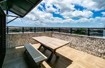 Apartamento com 3 dormitórios à venda, 104 m² por r$ 510.000,00 - caji - lauro de freitas/ba