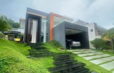 Apartamento com 4 suítes para alugar, 320 m² por r$ 27.300/mês - abrantes - camaçari/ba