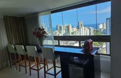 Apartamento com 4 dormitórios, 200 m² - venda por r$ 2.100.000,00 ou aluguel por r$ 12.840,00/mês - graça - salvador/ba