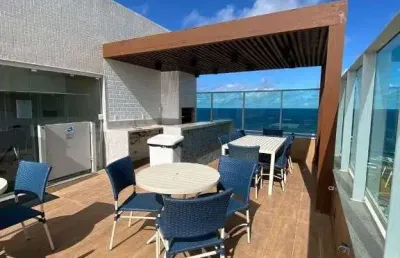 Apartamento com 2 dormitórios à venda, 40 m² por r$ 420.000,00 - stiep - salvador/ba