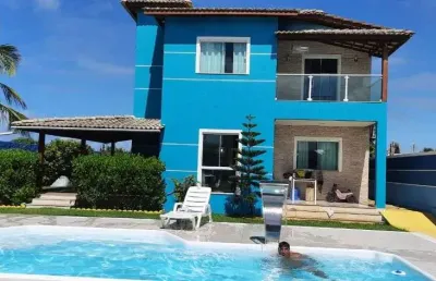 Casa com 4 dormitórios à venda, 400 m² por r$ 870.000,00 - porto sauipe - mata de são joão/ba