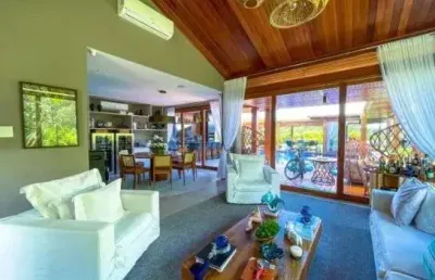 Casa com 4 dormitórios à venda, 300 m² por r$ 3.900.000,00 - praia do forte - mata de são joão/ba