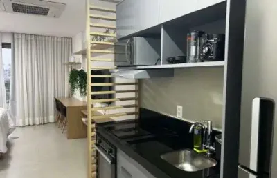 Studio com 1 dormitório para alugar, 29 m² por r$ 4.631,00/mês - ondina - salvador/ba