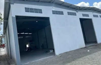 Galpão para alugar, 250 m² por r$ 3.500,00/mês - centro - camaçari/ba