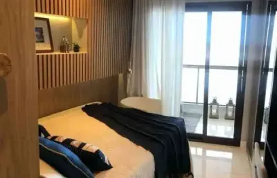Studio com 1 dormitório à venda, 20 m² por r$ 369.000,00 - jardim armação - salvador/ba