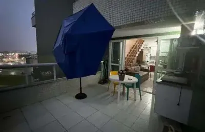 Apartamento duplex com 1 dormitório à venda, 72 m² por r$ 650.000,00 - armação - salvador/ba