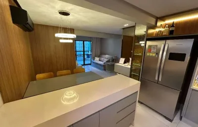 Apartamento com 3 dormitórios à venda, 102 m² por r$ 1.150.000,00 - caminho das árvores - salvador/ba