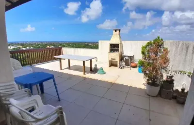 Apartamento duplex com 3 dormitórios, 165 m² - venda por r$ 1.000.000,00 ou aluguel por r$ 8.274,00/mês - monte gordo - camaçari/ba