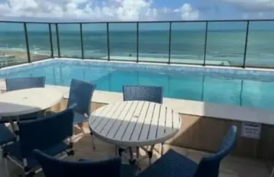 Apartamento com 1 dormitório para alugar, 15 m² por r$ 2.500,00/mês - amaralina - salvador/ba