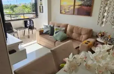Apartamento com 2 dormitórios para alugar, 60 m² por r$ 2.900,00/mês - caji - lauro de freitas/ba