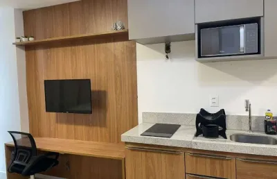 Apartamento com 1 dormitório para alugar, 27 m² por r$ 4.734,00/mês - vitória - salvador/ba