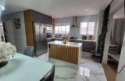 Penthouse com 3 dormitórios à venda, 101 m² por r$ 750.000,00 - jardim cocaia - guarulhos/sp