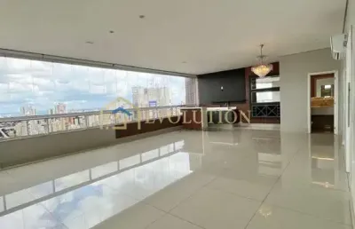 Apartamento alto padrão, vista definitiva, 3 suítes, completo em armários, bueno
