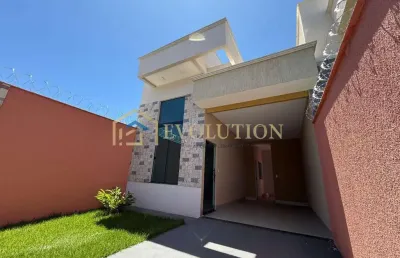 Casa 3 quartos sendo 1 suite em papillon park, aparecida de goiânia/go