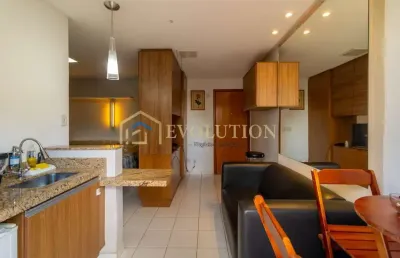 Flat com 1 quarto à venda na Rua Nove, Setor Oeste, Goiânia