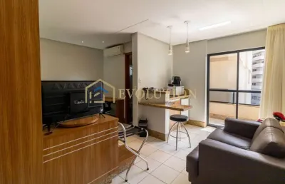 Flat com 1 quarto à venda na Rua Nove, Setor Oeste, Goiânia