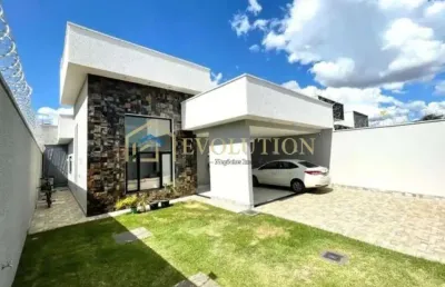 Casa térrea com 3 suítes plenas no setor três marias em goiânia- go