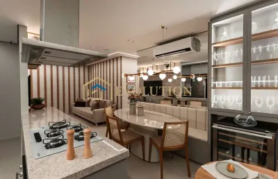 3 quartos com suíte, 77m², 2 vagas + escaninho – vila rosa, no primus parque