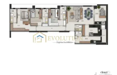 Closer 23 • 147m² • 3 suítes • 3 vagas • varanda gourmet • alto padrão no bueno