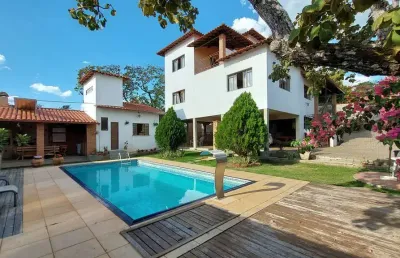 Casa com 5 dormitórios à venda, 398 m² por r$ 1.700.000,00 - joá - lagoa santa/mg