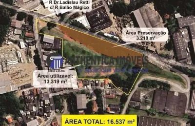 Área (zum) com 16.537 m² - altura km 29 rod. rap. tavares