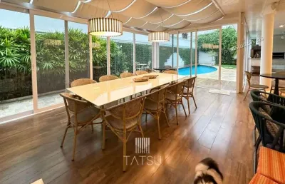 Casa com 5 dormitórios à venda, 462 m² por r$ 4.650.000,00 - jardim aquarius - são josé dos campos/sp
