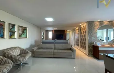 Lindo apto no residencial atmosphera, 3 suítes, sala ampliada, varanda gourmet, lavabo, 3 vagas gar. moveis planejados em todos ambientes.