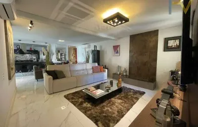 Apartamento a venda no residencial atmosphera com porteira fechada, 131m², 3 suítes, varanda gourmet, totalmente decorado e mobiliado, 2vgs cobertas.