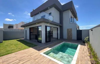 Casa em condomínio à venda no vivendas da mata (paineiras), ribeirão preto, sp, 3 quartos, 3 suítes