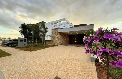 Casa em condomínio à venda no alto do castelo 1, ribeirão preto, sp, 3 quartos, 3 suítes