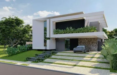 Casa em condomínio à venda no alphaville 3, ribeirão preto, sp, 4 quartos, 4 suítes