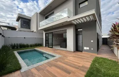 Casa em condomínio à venda no praça dos pássaros, ribeirão preto, sp, 3 quartos, 3 suítes