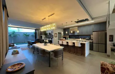 Casa em condomínio à venda no quinta dos ventos, ribeirão preto, sp, 3 quartos, 3 suítes