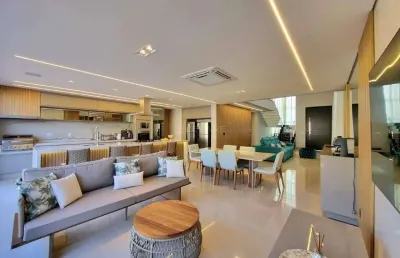 Casa em condomínio à venda no alphaville 3, ribeirão preto, sp, 3 quartos, 3 suítes
