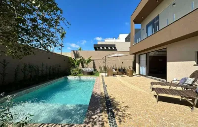 Casa em condomínio à venda no alto do castelo 1, ribeirão preto, sp, 3 quartos, 3 suítes