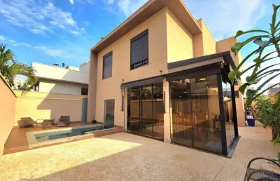 Casa em condomínio à venda no praça dos pássaros, ribeirão preto, sp, 5 quartos, 5 suítes