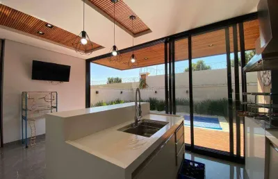 Casa em condomínio para aluguel no alto do castelo 1, ribeirão preto, sp, 4 quartos, 4 suítes