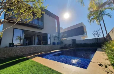 Casa em condomínio para aluguel no alphaville 2, ribeirão preto, sp, 3 quartos, 3 suítes